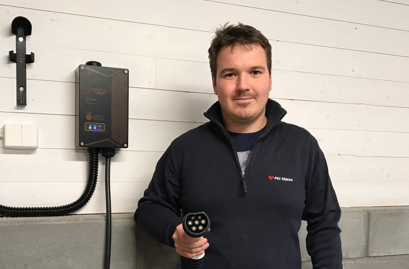 Hjemmelader fra Juicebox Pec elektriker
